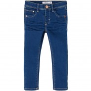 Preisvergleich für Hosen: Jeanshose Skinny fit NMFPOLLY  blue denim Gr. 104 Mädchen Kleinkinder