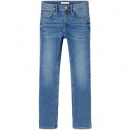 Preisvergleich für Hosen: Jeanshose Slim fit NKFSALLI , Bundweite SLIM light blue denim Gr. 140 Mädchen Kinder