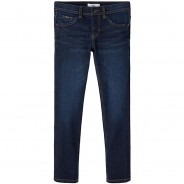 Preisvergleich für Hosen: Jeanshose Slim fit NKMSILAS , Bundweite SLIM dark blue denim Gr. 146 Jungen Kinder