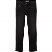 Preisvergleich für Hosen: Jeanshose Slim fit NKMSILAS , Bundweite SLIM grey denim Gr. 128 Jungen Kinder