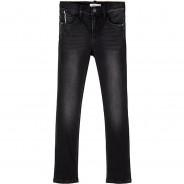 Preisvergleich für Hosen: Jeanshose Slim fit NKMTHEO , Bundweite SLIM black denim Gr. 104 Jungen Kinder