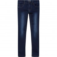 Preisvergleich für Hosen: Jeanshose Slim fit NKMTHEO , Bundweite SLIM dark blue denim Gr. 104 Jungen Kinder