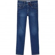 Preisvergleich für Hosen: Jeanshose Slim fit NKMTHEO , Bundweite SLIM dark blue denim Gr. 122 Jungen Kinder