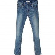 Preisvergleich für Hosen: Jeanshose Slim fit NKMTHEO , Bundweite SLIM light blue denim Gr. 116 Jungen Kinder