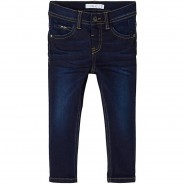 Preisvergleich für Hosen: Jeanshose Slim fit NMMSILAS , Bundweite SLIM dark blue denim Gr. 98 Jungen Kleinkinder