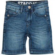 Preisvergleich für Hosen: Jeansshorts  dark blue denim Gr. 104 Jungen Kleinkinder