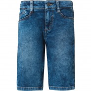 Preisvergleich für Hosen: Jeansshorts  dunkelblau Gr. 158 Jungen Kinder