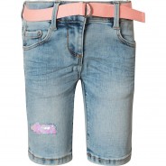 Preisvergleich für Hosen: Jeansshorts  hellblau Gr. 104 Mädchen Kinder