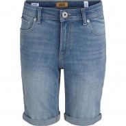 Preisvergleich für Hosen: Jeansshorts JJIRICK  blue denim Gr. 128 Jungen Kinder