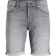 Preisvergleich für Hosen: Jeansshorts JJIRICK  grey denim Gr. 128 Jungen Kinder