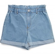 Preisvergleich für Hosen: Jeansshorts LPEMMY  light blue denim Gr. 152 Mädchen Kinder