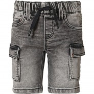 Preisvergleich für Hosen: Jeansshorts Regular fit  grau Gr. 104 Jungen Kinder