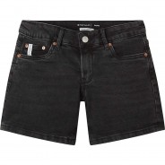 Preisvergleich für Hosen: Jeansshorts  schwarz Gr. 170 Mädchen Kinder