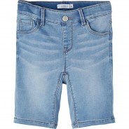 Preisvergleich für Hosen: Jeansshorts Skinny fit NKFPOLLY  blue denim Gr. 116 Mädchen Kinder