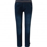 Preisvergleich für Hosen: Jeggings NMFSALLI für Mädchen, Organic Cotton dark blue denim Gr. 92 Damen Kleinkinder