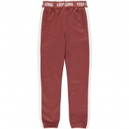 Preisvergleich für Hosen: Jogginghose NKFLATTI , Organic Cotton rot Gr. 128 Mädchen Kinder