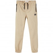 Preisvergleich für Hosen: Jogginghose NKMROMEO  beige Gr. 128 Jungen Kinder