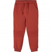 Preisvergleich für Hosen: Jogginghose NMMNASOLID , Organic Cotton rot Gr. 98 Jungen Kleinkinder