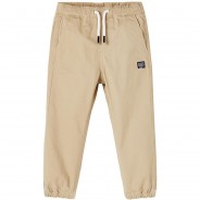 Preisvergleich für Hosen: Jogginghose NMMROMEO  beige Gr. 98 Jungen Kleinkinder