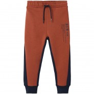 Preisvergleich für Hosen: Jogginghose NMMVOLMAR  orange Gr. 110 Jungen Kleinkinder