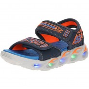 Preisvergleich für Schuhe: Kinder Sandalen Blinkies THERMO-SPLASH dunkelblau Gr. 35 Jungen Kinder