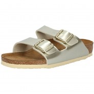 Preisvergleich für Schuhe: Kinder Slipper ARIZONA gold Gr. 33 Mädchen Kinder