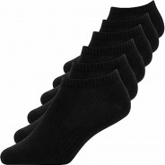 Preisvergleich für Strumpfwaren: Kinder Sneaker Socken Kinder schwarz Gr. 23-26  Kinder