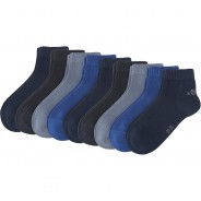 Preisvergleich für Strumpfwaren: Kinder Sneakersocken 9er-Pack blau Gr. 31-34