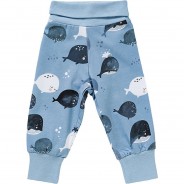 Preisvergleich für Hosen: Kinder Softbundhose, Organic Cotton blau Gr. 62/68