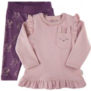 Preisvergleich für Hosen: Langarmshirt  lila Gr. 50 Mädchen Baby