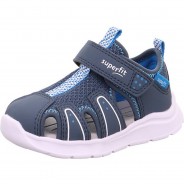 Preisvergleich für Schuhe: Lauflernsandale WAVE in WMS Weite M4 blau Gr. 27 Jungen Kinder