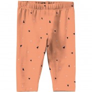 Preisvergleich für Hosen: Leggings NMFVIVIAN , Organic Cotton neonorange Gr. 122 Mädchen Kinder