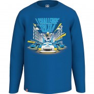 Preisvergleich für Oberteile: LEGO City Langarmshirt  blau Gr. 128 Jungen Kinder