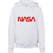 Preisvergleich für Oberteile: NASA Modern Logo White Sweatshirts weiß Gr. 146/152