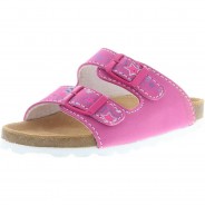 Preisvergleich für Schuhe: Pantoletten Mini weiblich pink Gr. 28 Mädchen Kinder