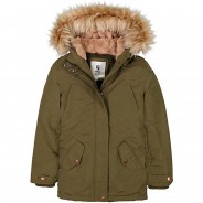 Preisvergleich für Jacken & Outdoorkleidung: Parka  khaki Gr. 128/134 Mädchen Kinder