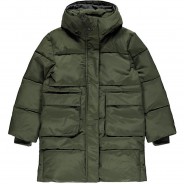 Preisvergleich für Jacken & Outdoorkleidung: Parka NKFMARY  khaki Gr. 152 Mädchen Kinder