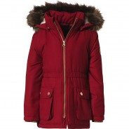 Preisvergleich für Jacken & Outdoorkleidung: Parka NMFMABE  rot Gr. 92 Mädchen Kleinkinder