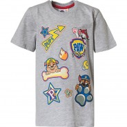 Preisvergleich für Oberteile: PAW Patrol T-Shirt  grau Gr. 104 Jungen Kleinkinder