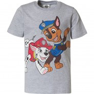 Preisvergleich für Oberteile: PAW Patrol T-Shirt  hellgrau Gr. 104/110 Jungen Kleinkinder