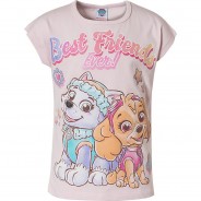 Preisvergleich für Oberteile: PAW Patrol T-Shirt  rosa Gr. 116/128 Mädchen Kleinkinder