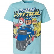 Preisvergleich für Oberteile: PAW Patrol T-Shirt  türkis Gr. 128/134 Jungen Kinder