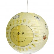 Preisvergleich für Deko & Lampen: Pendelleuchte Papierballon Sunny gelb