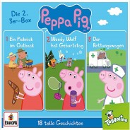 Preisvergleich für Hörbücher: Peppa Pig - 2 (F4-6), CD-Box Hörbuch