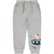 Preisvergleich für Hosen: Peppa Pig Jogginghose NMMPEPPAPIG , Organic Cotton grau Gr. 80 Jungen Kleinkinder