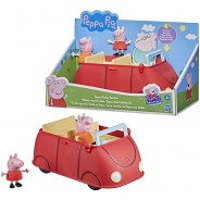 Preisvergleich für Sammel & Spielfiguren: Peppa Pig Peppa’s Adventures Peppas rotes Familienauto Vorschulspielzeug, Sprache und Soundeffekte, enthält 2 Figuren, ab 3 Jahren geeignet