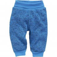 Preisvergleich für Hosen: Pumphose Strickfleece mit Strickbund Jogginghosen NewbornU blau Gr. 98