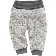 Preisvergleich für Hosen: Pumphose Strickfleece mit Strickbund Jogginghosen NewbornU grau Gr. 98