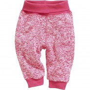 Preisvergleich für Hosen: Pumphose Strickfleece mit Strickbund Jogginghosen  pink Gr. 98 Mädchen Kleinkinder