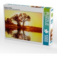 Preisvergleich für Puzzle: Puzzle CALVENDO Puzzle Morgens in Afrika - 1000 Teile Foto-Puzzle glückliche Stunden  Kinder